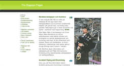 Desktop Screenshot of hire.bagpipe.se